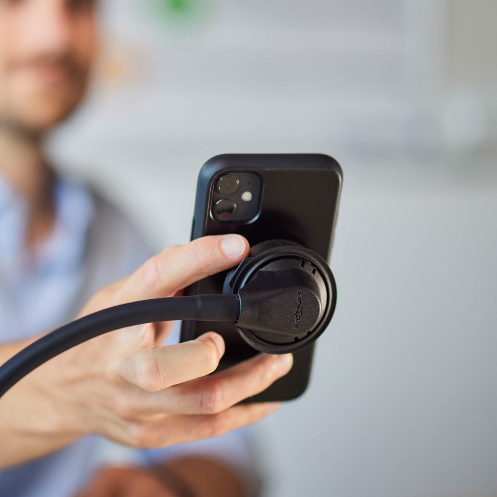 Silwy Magnet Stable Base Ensures Secure Standing Cell Phone Mount Syfi-SHT - Desk