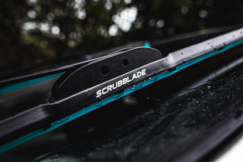 Scrubblade Ensure Quiet Operation Windshield Wiper Blade CBB1600 - Blue 16 Silicone Shadeblade Wpr Bld