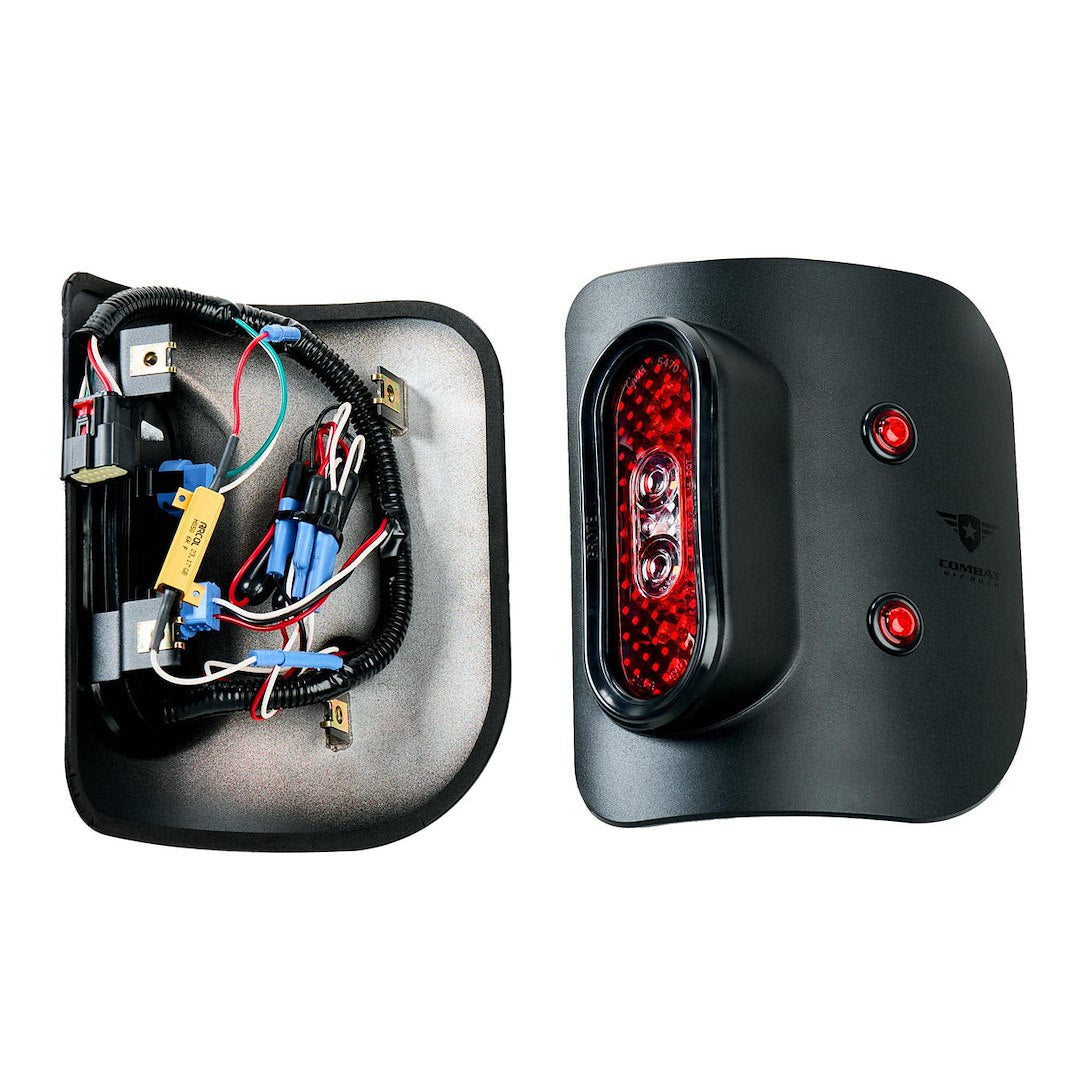 Combat Offrd Limited Lifetime Warranty Tail Light Assembly 35-1050 - Jeep JT Gladiator Gunner Led