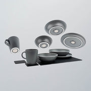 Silwy Magnet Made In Germany Dish Set SYBR-KGS-11-DG - Gray Tableware