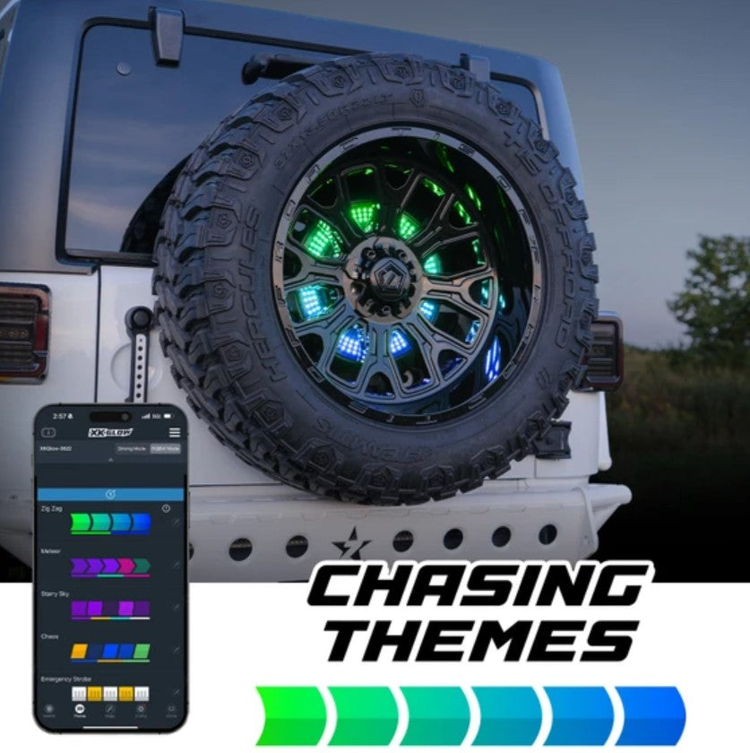 XK Glow MX-5Wheel Spare Tire Brake Light