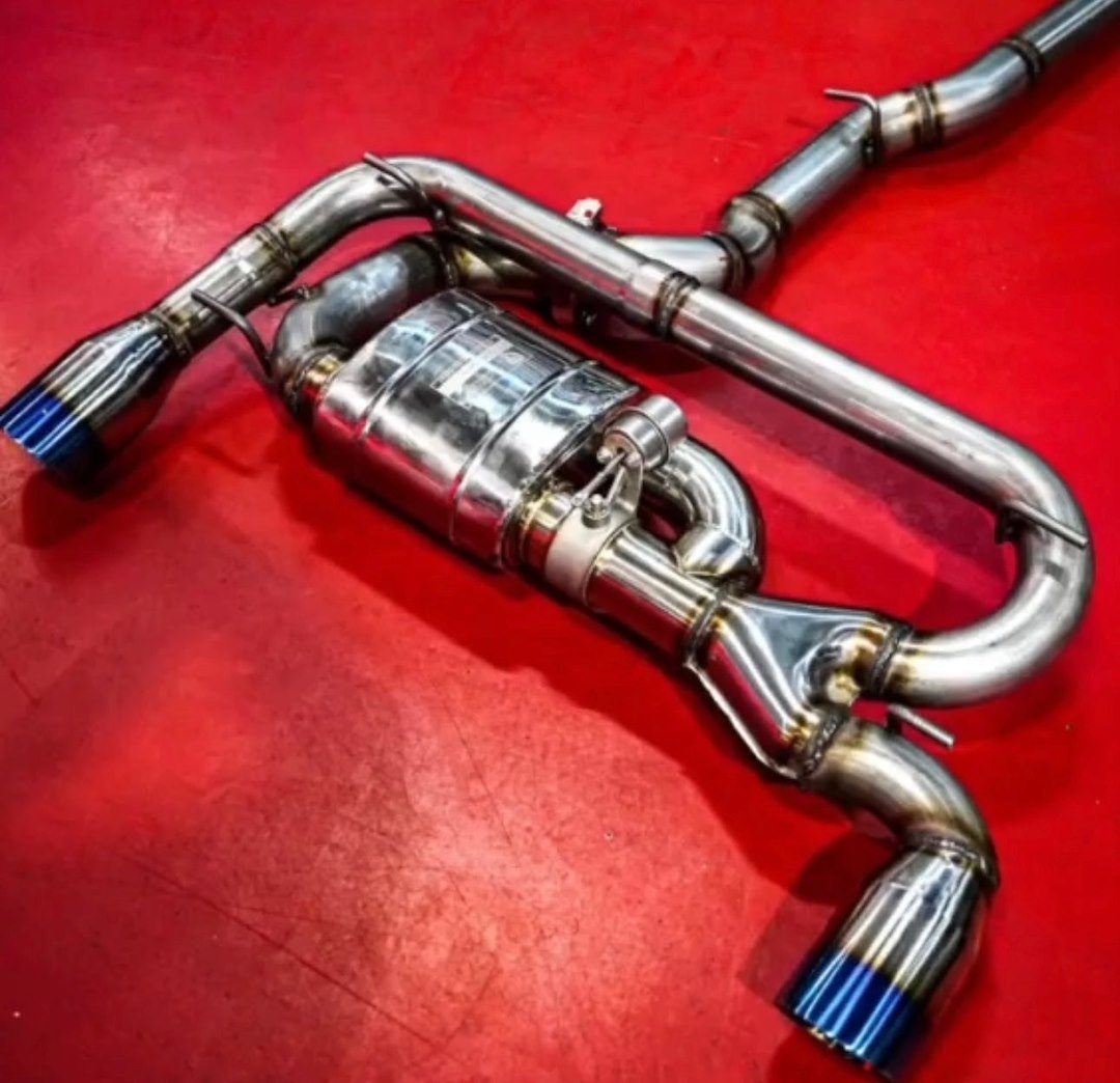 Valvetronic Universal Fit Exhaust Muffler UVM.76MM.Tstyle.X1 - Valved Kit 76MM Tstyle