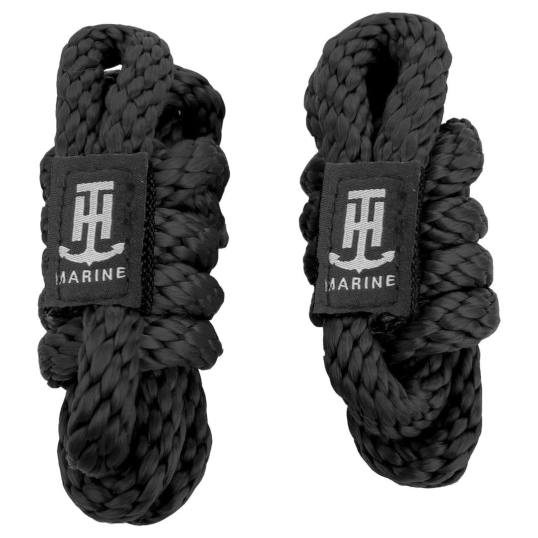 T-H Marine Features UV Resistant Boat Fender Line BE-CO-52482-DP - Black 60