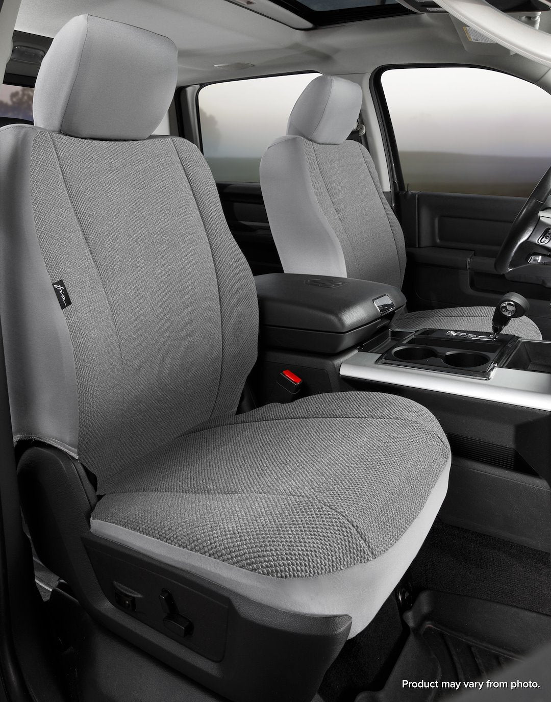 FIA Wear-Resistant Fabrics Seat Cover TRS47-71 Gray - Trs Front Bucket Ford BR