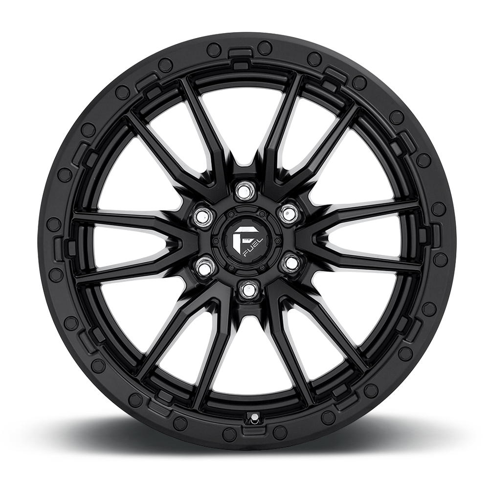 Fuel Offroad With Fuel Logo Center Cap Wheel D67922008450 - Black D679 22X10 6X5.5 MT-Black -13MM