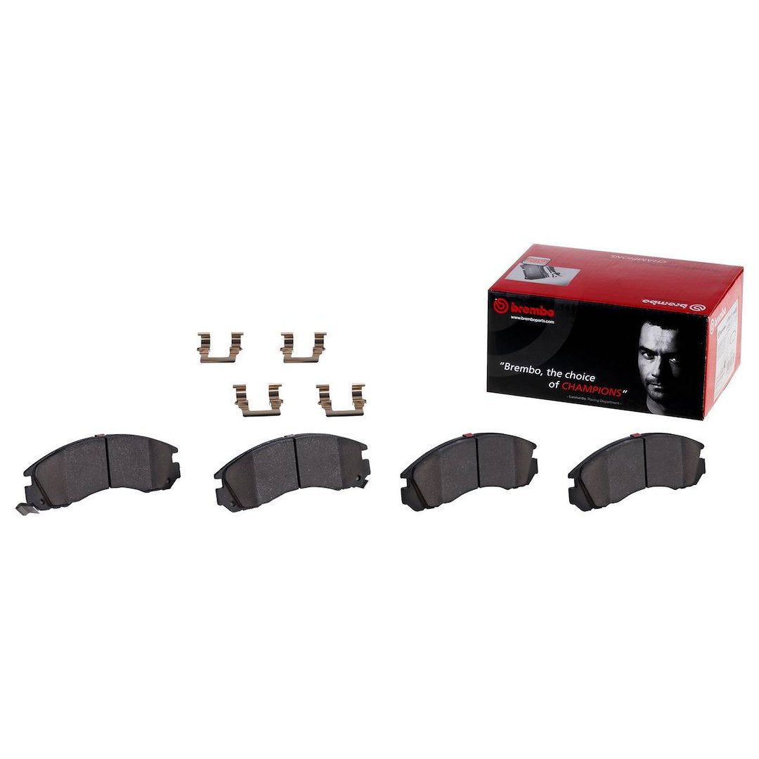 Brembo Premium Low-Met OE Equivalent Pad Brake Pad P54014N - Disc Set