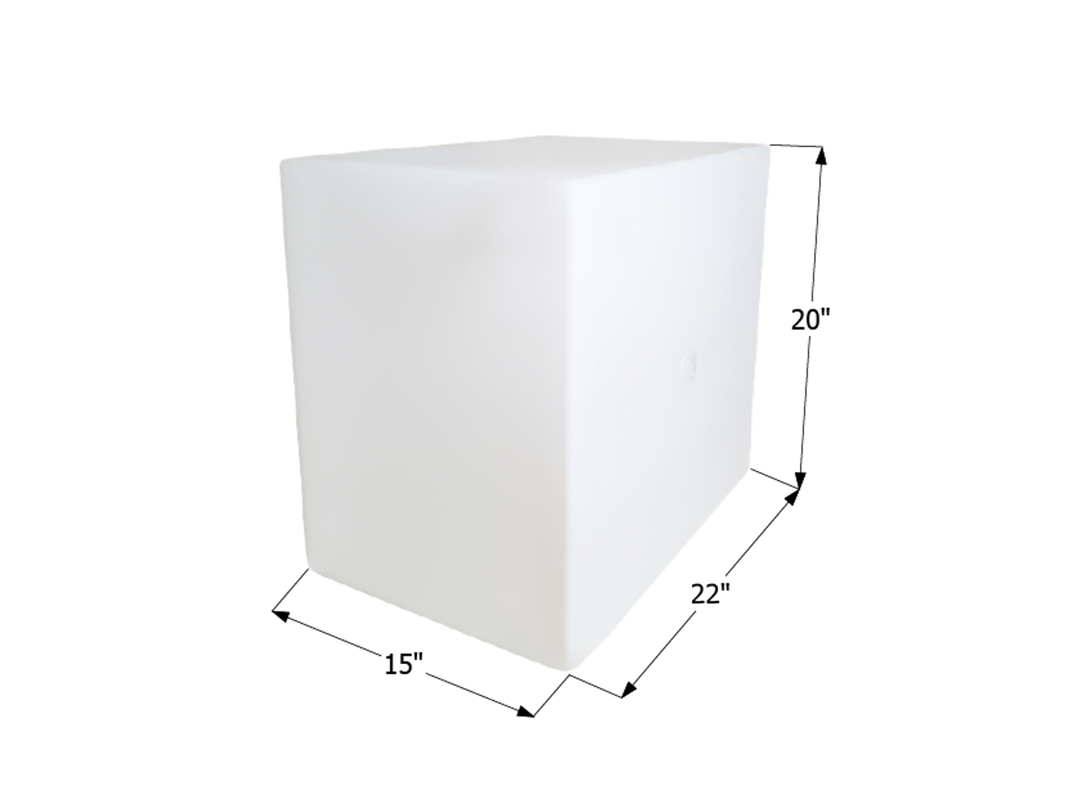 Icon Durable Impact Resistant Icon Tank Fresh Water Tank 12507 - WT2473 22X20X15