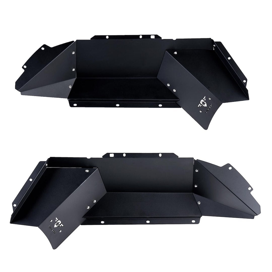 Combat Offrd Limited Lifetime Warranty Fender Well Liner 35-1069 - Jeep JT Battle Ready Aluminum Inner