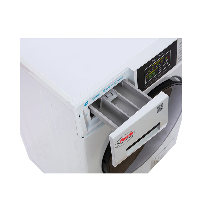 Pinnacle Color Coded LED Display Clothes Washer 22-826 L W - White 15 Lbs