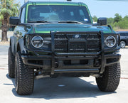 Steelcraft Punch Plate Grille Grille Guard 50-1350C - Black Heavy Duty