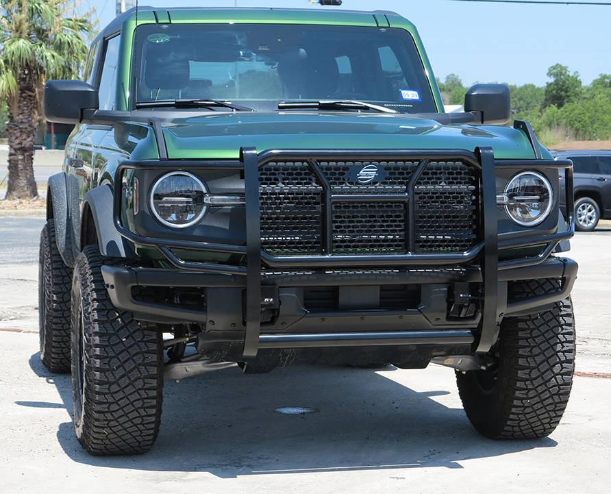 Steelcraft Punch Plate Grille Grille Guard 50-1350C - Black Heavy Duty