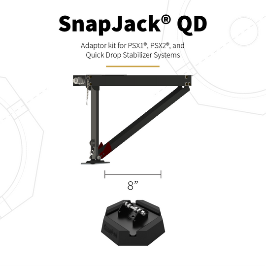 Snappad QDU4 Leveling Jack Foot Pad