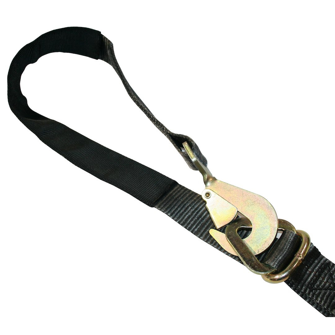 Bulldog Winc Heavy Duty Twisted Snap Hooks Tie Down Strap Ratchet 20229 - Ratcheting Axle X10 10KBS