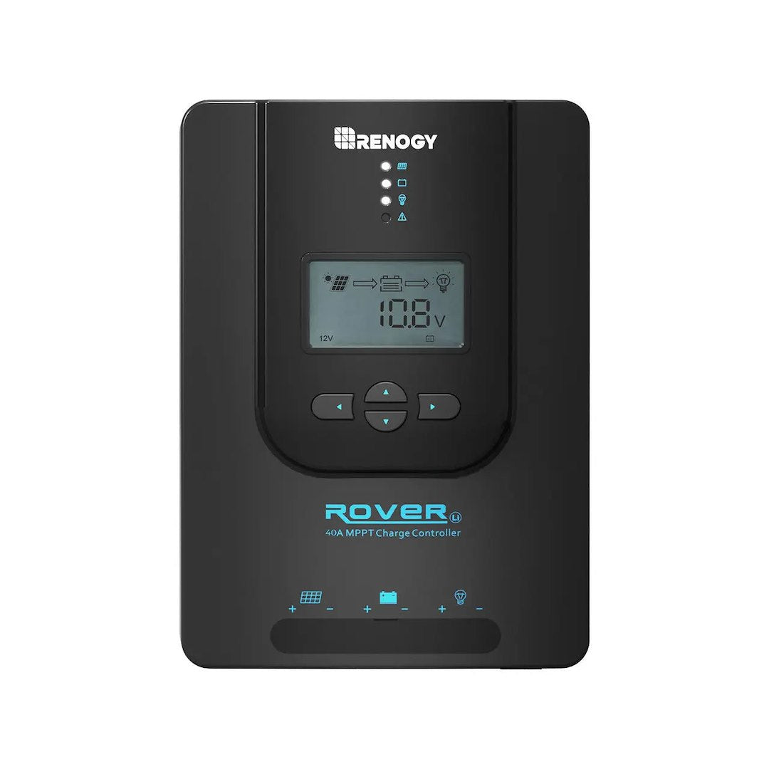 Renogy Low-Temperature Charging Protection Battery Charger Controller RNG-CTRL-RVR40-BT-G3-US - Rover LI 40A Mppt Bluet…