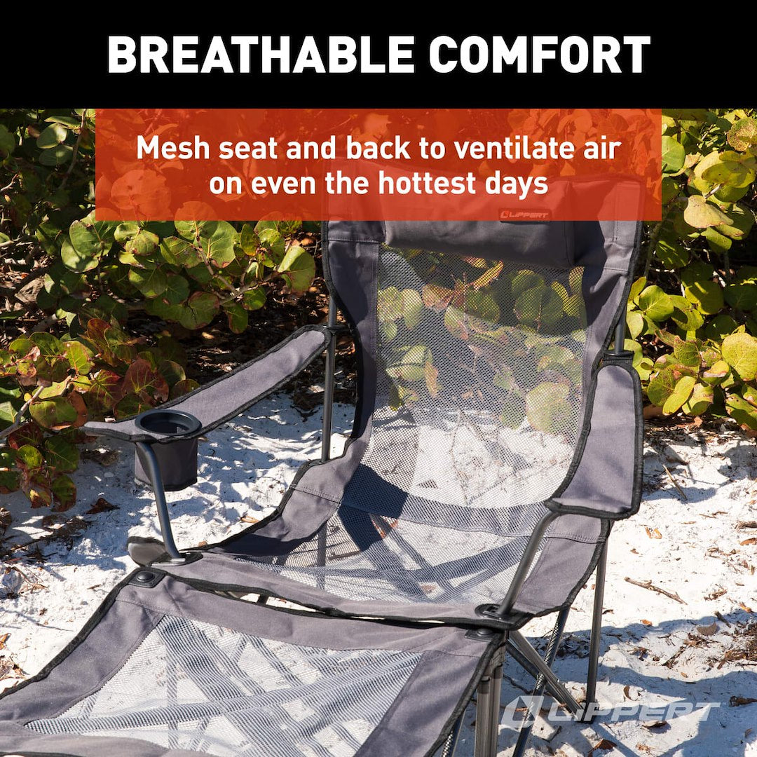 Lippert Comp Integrated Cupholder For Convenience Camping Chair 2022114830 - Campfire Position Padded
