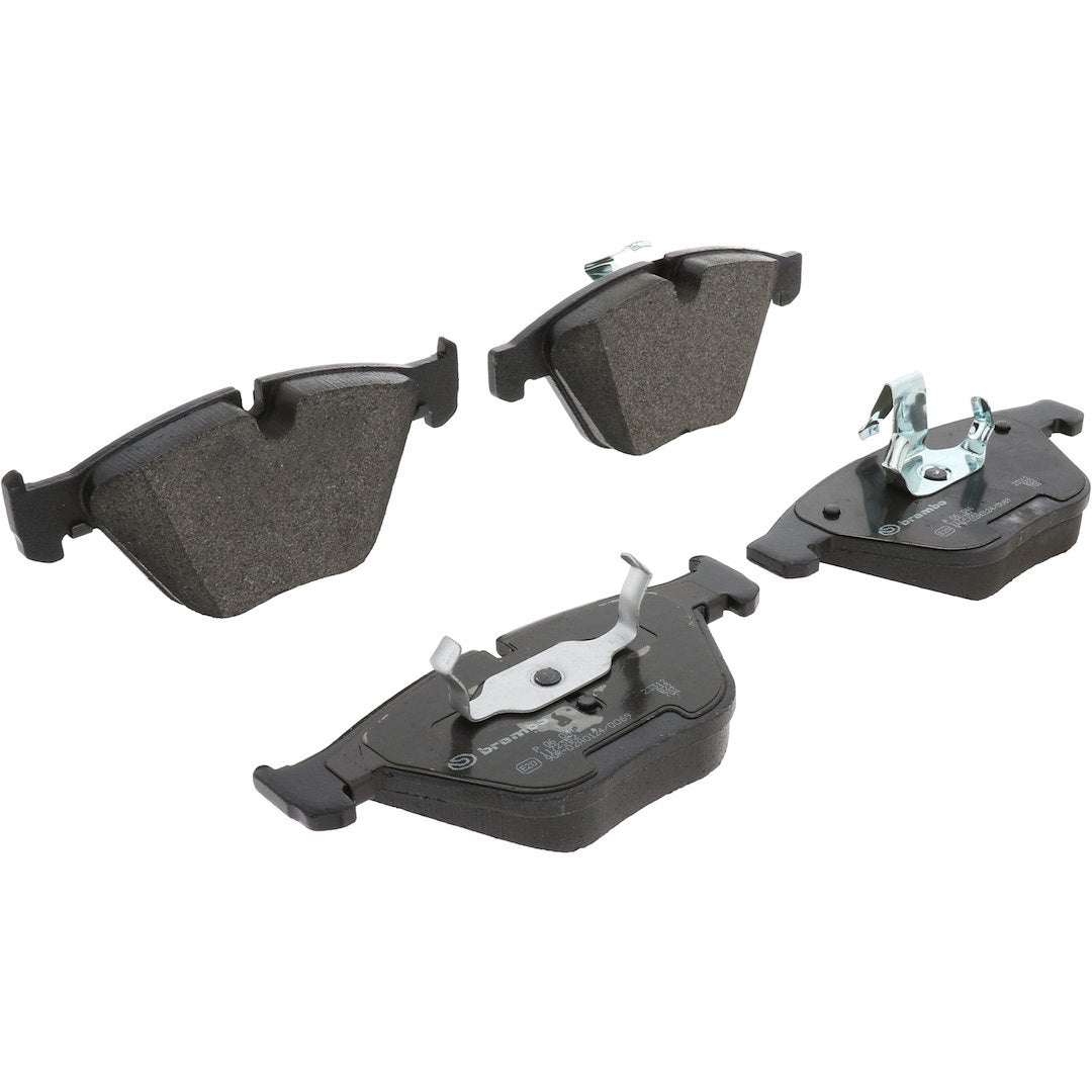 Brembo Premium Low-Met OE Equivalent Pad Brake Pad P06046 - Disc Set