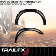 Trailfx Limited Lifetime Warranty Fender Flare TFD3006S - Pocket Style Smooth Set
