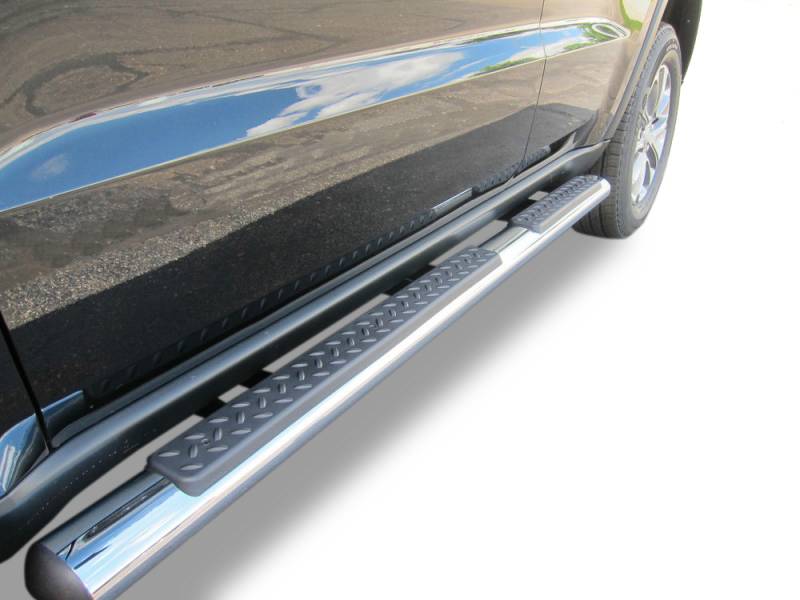 Black Horse Mirror Polish Finish Nerf Bar 9B080203Ssov - 2011-2019 Jeep Grand Cherokee Side