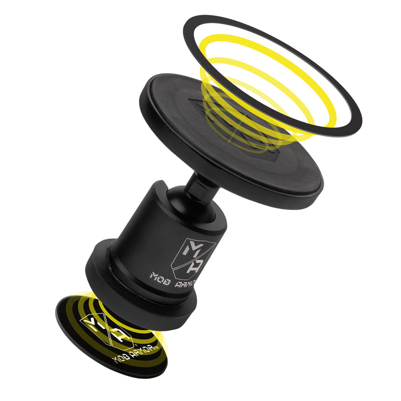 MOB Armor Mobn-MX-Black-MS Cell Phone Mount - Black MOBN-MX-BLK-MS