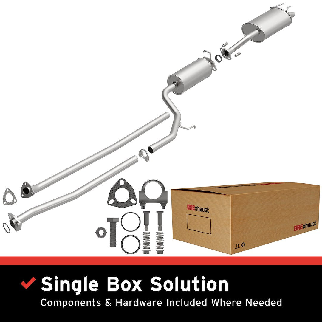 BRE Exhaust Designed For Power And Sound Exhaust System Kit 106-0102 - 14-15 Civic 1.8L