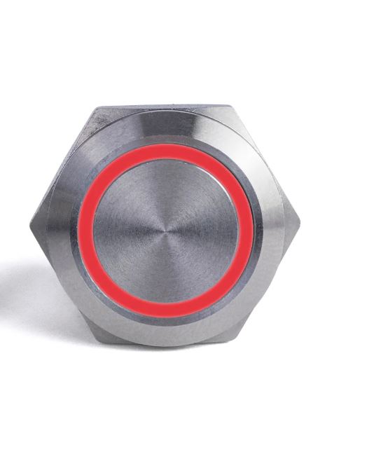 Sierramarine AV10030R Push Button Switch - Red