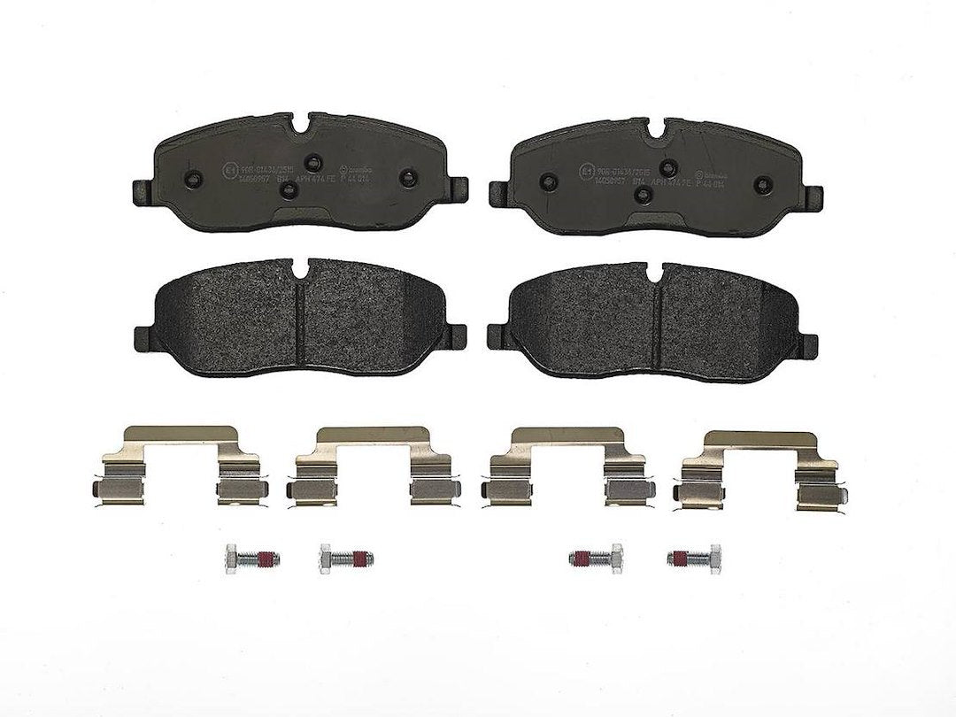 Brembo Premium Low-Met OE Equivalent Pad Brake Pad P44014 - Disc Set