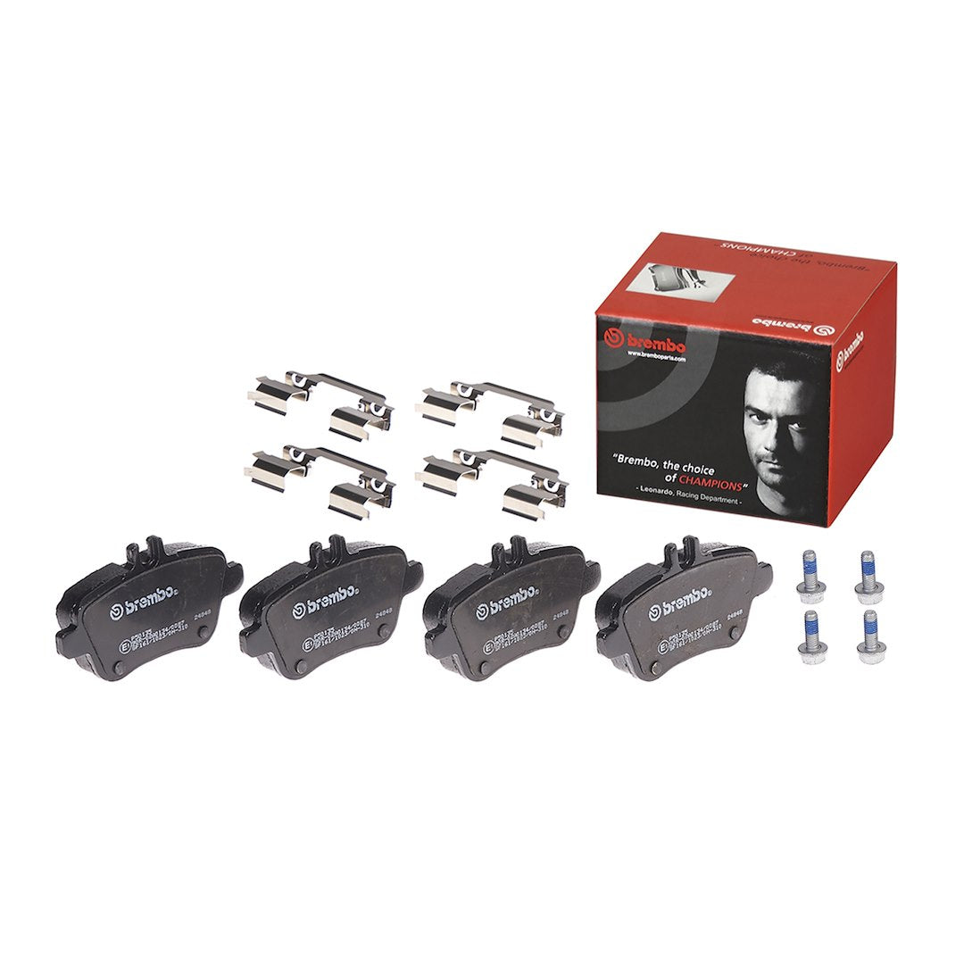 Brembo Premium Low-Met OE Equivalent Pad Brake Pad P50135 - Disc Set