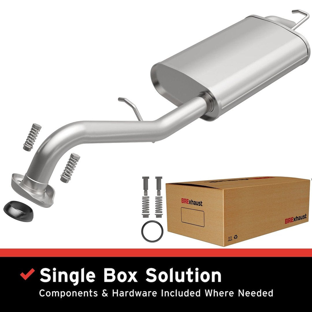 BRE Exhaust Designed For Power And Sound Exhaust System Kit 106-0626 - 03-13 Toyota Corolla