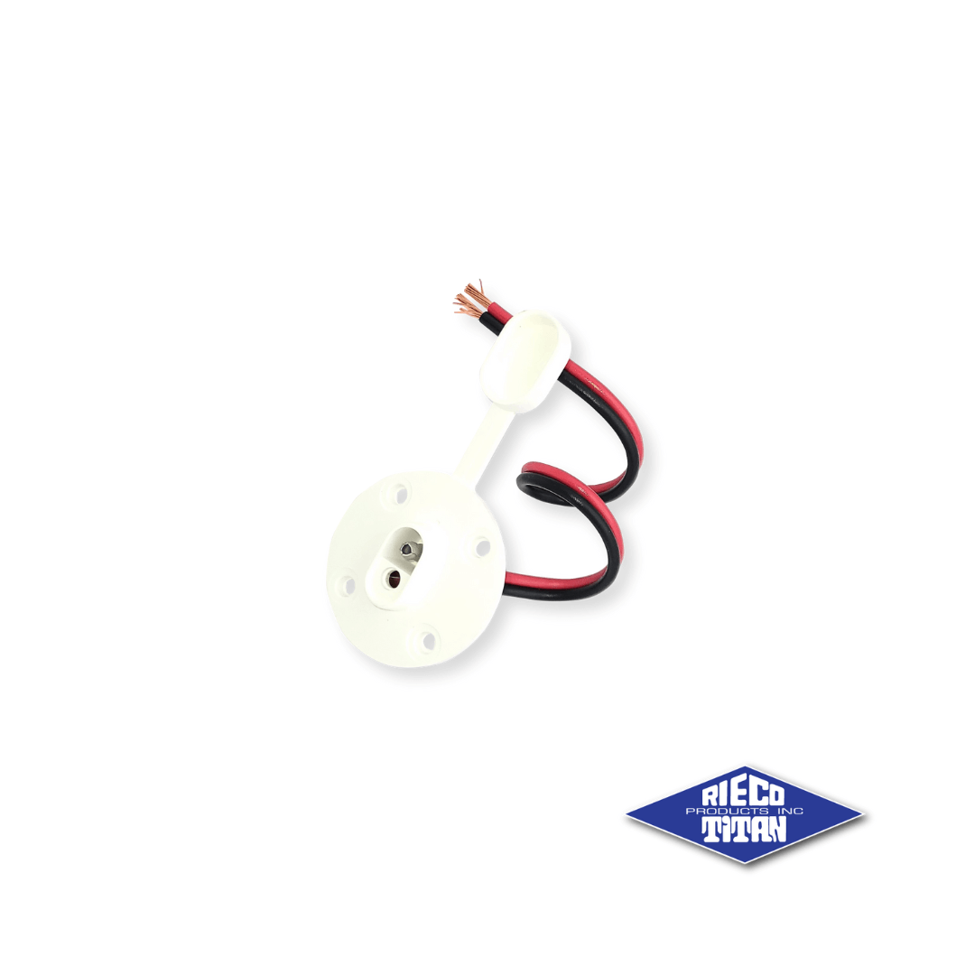Rieco-Titan 16541 Receptacle - White