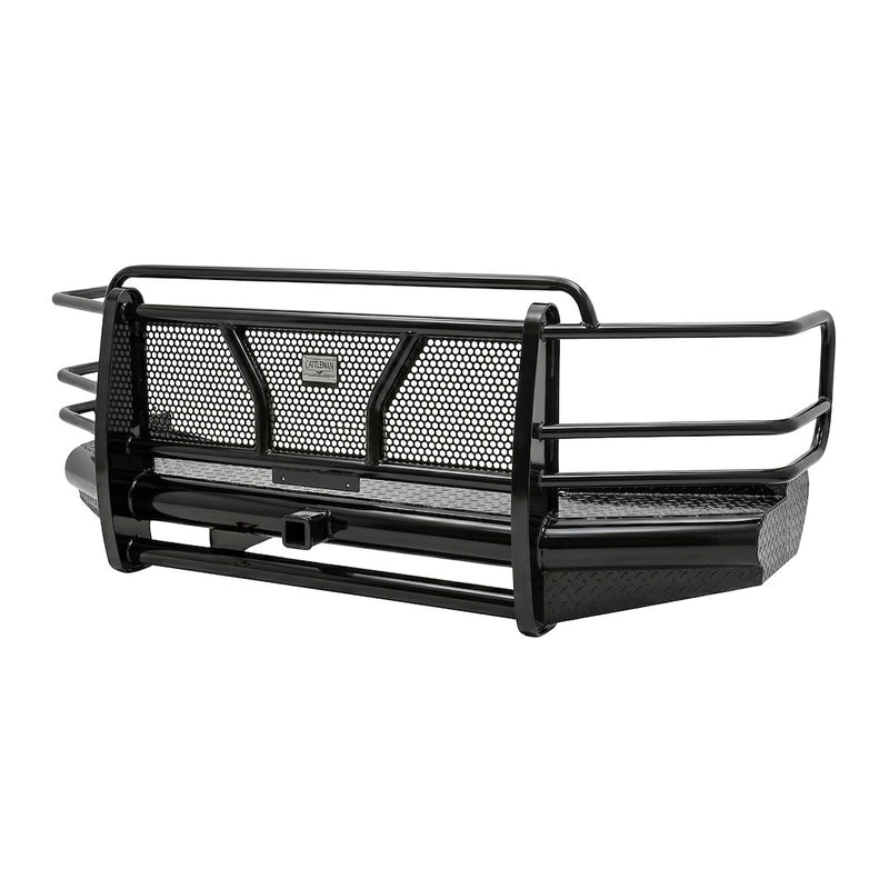 Cattleman Two Vertical Center Protection Bars Bumper 2325P - Front Replacement