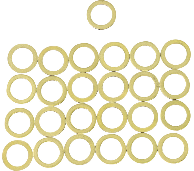 Helix Racing 205-2505 Copper Banjo Washers - Copper Brake 25 PC