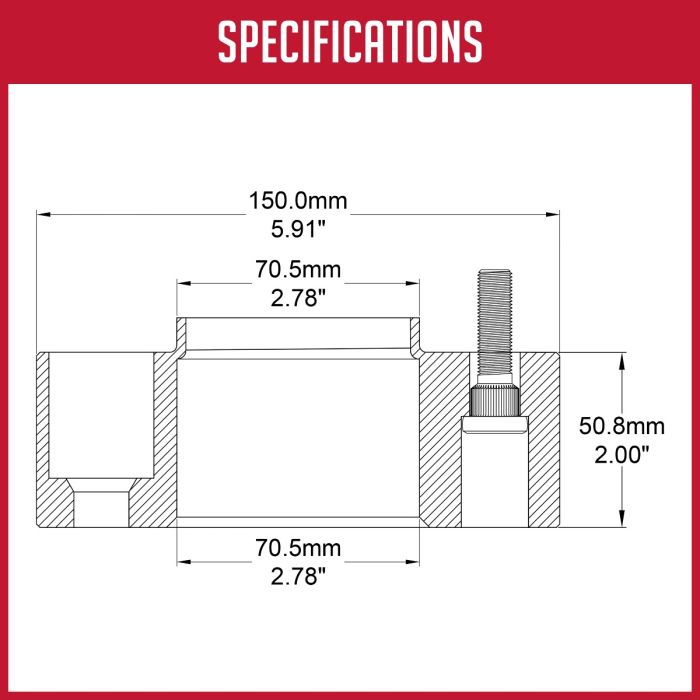 Revolution 5450-5450-E Wheel Adapter