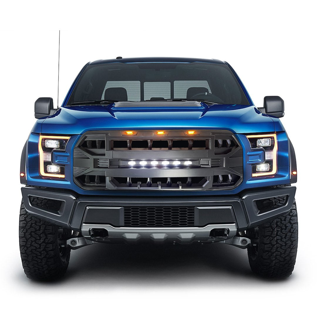 American MOD Unique Mean Aggressive Styling Grille Amfmaa00115 - Armor Led OFF-Road Ligh