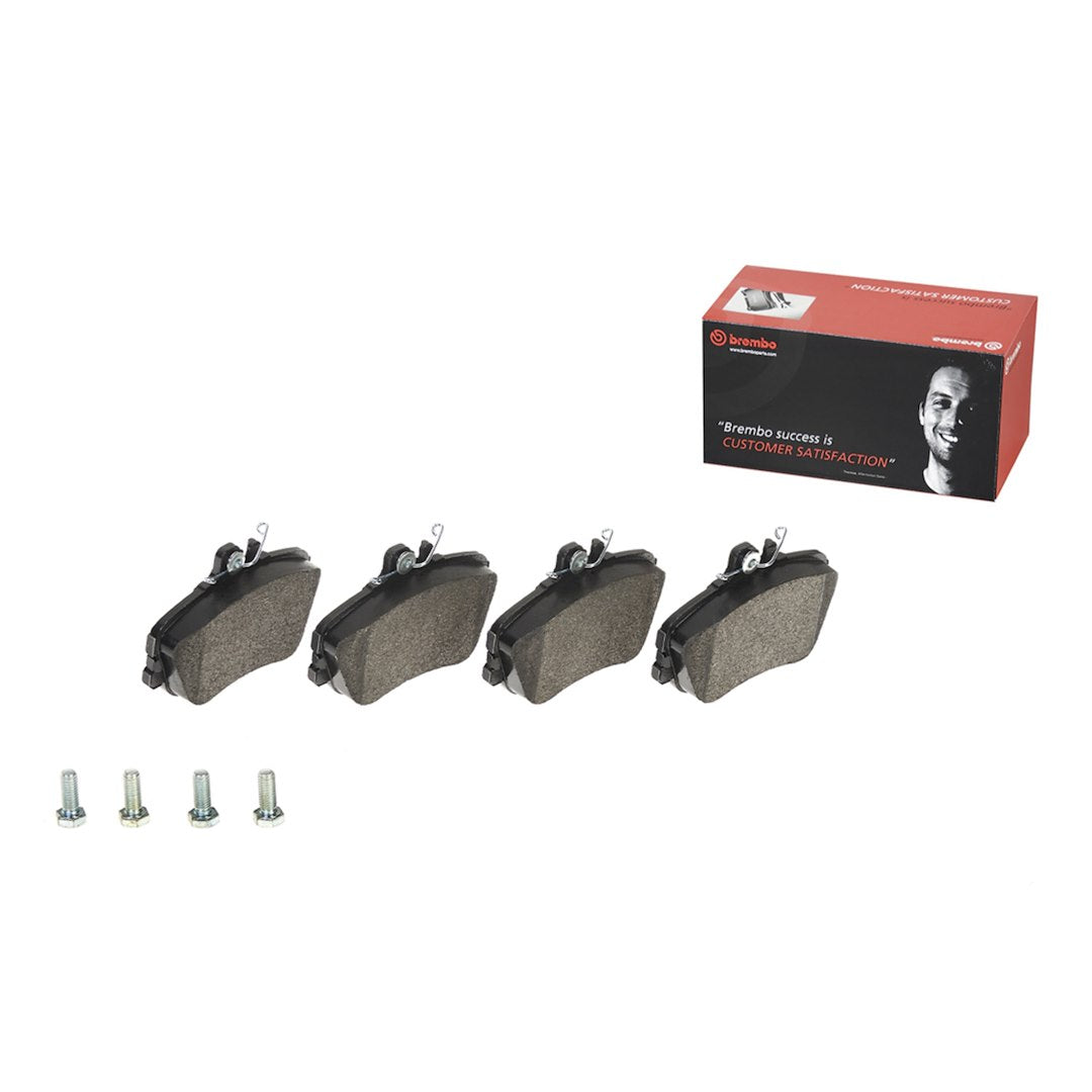 Brembo Premium Low-Met OE Equivalent Pad Brake Pad P06017 - Disc Set