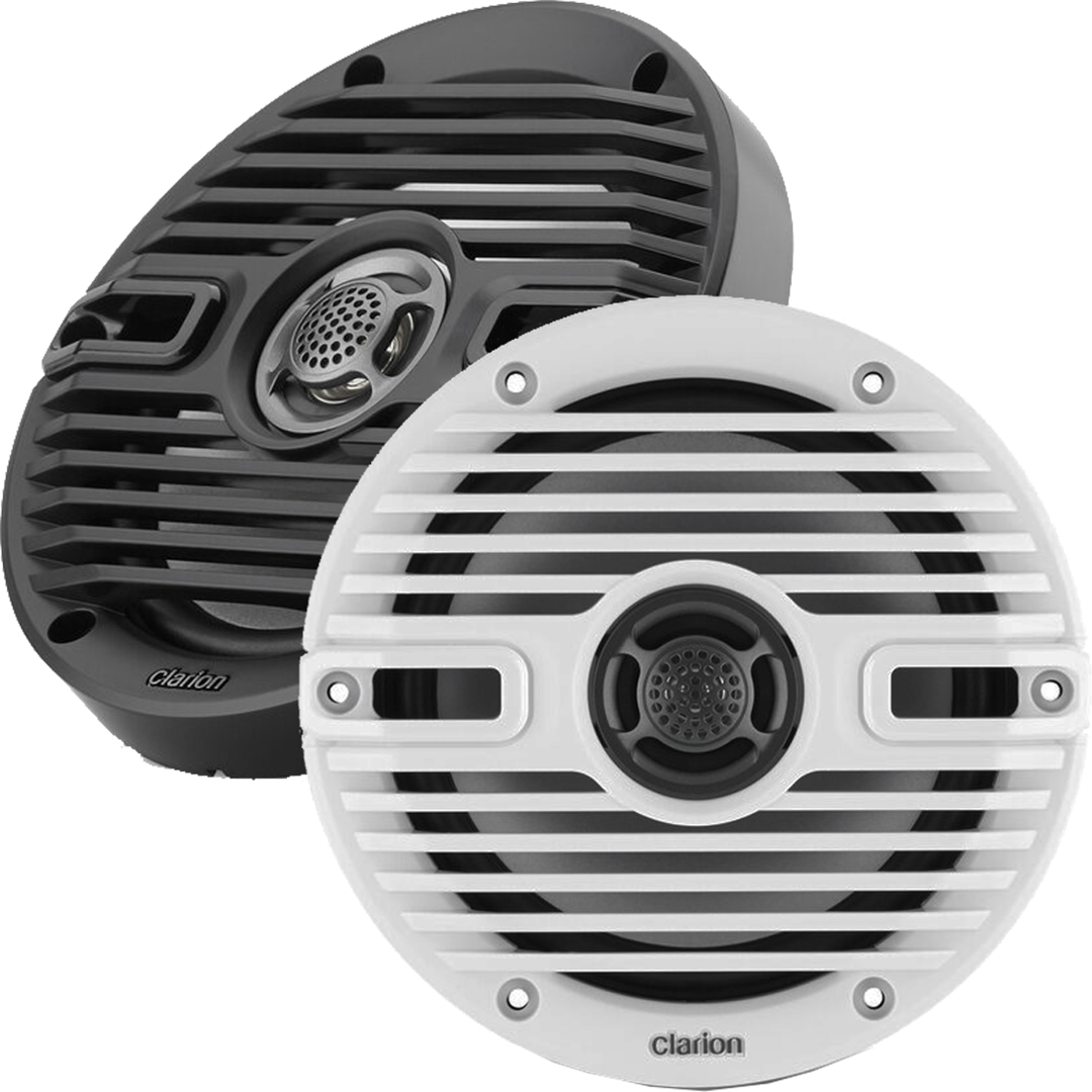 Clarion Salt Sun Certified Speaker 010-03193-00 - 6.5-Inch Coaxial Marine Speakers 30