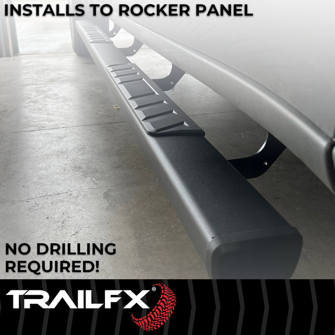 Trailfx A4009B Nerf Bar - Black