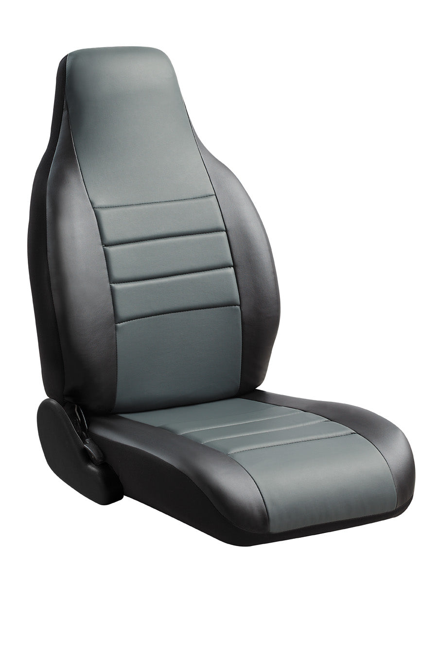 FIA Face Fabric Water Repellent Seat Cover SL65-11 Gray - SL Rear Split Backrest