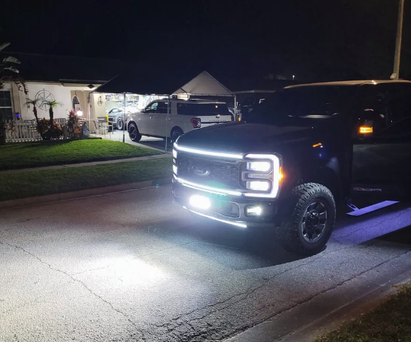 BMC Lighting Easy To Install Light Bar 100141-04 - 2020-2026 Ford Super Duty Front Con