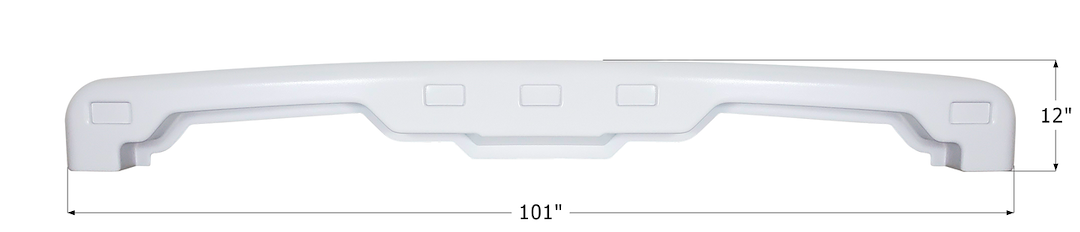 Icon Impact Resistant Design Roof Vent Corner Insert 14513 - Bezel Upper Light Jayco 0181695