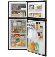 GE Appliance Deep Shelves And LED Lighting Refrigerator GPV10FSNSB-R - 9.8 CU. FT. 12V TOP-Freezer Refr