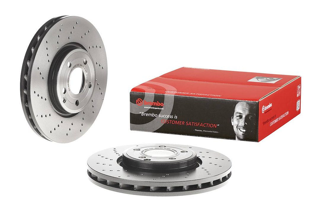 Brembo Components Not Hazardous To Health Brake Rotor 09B74251C02 - Disc
