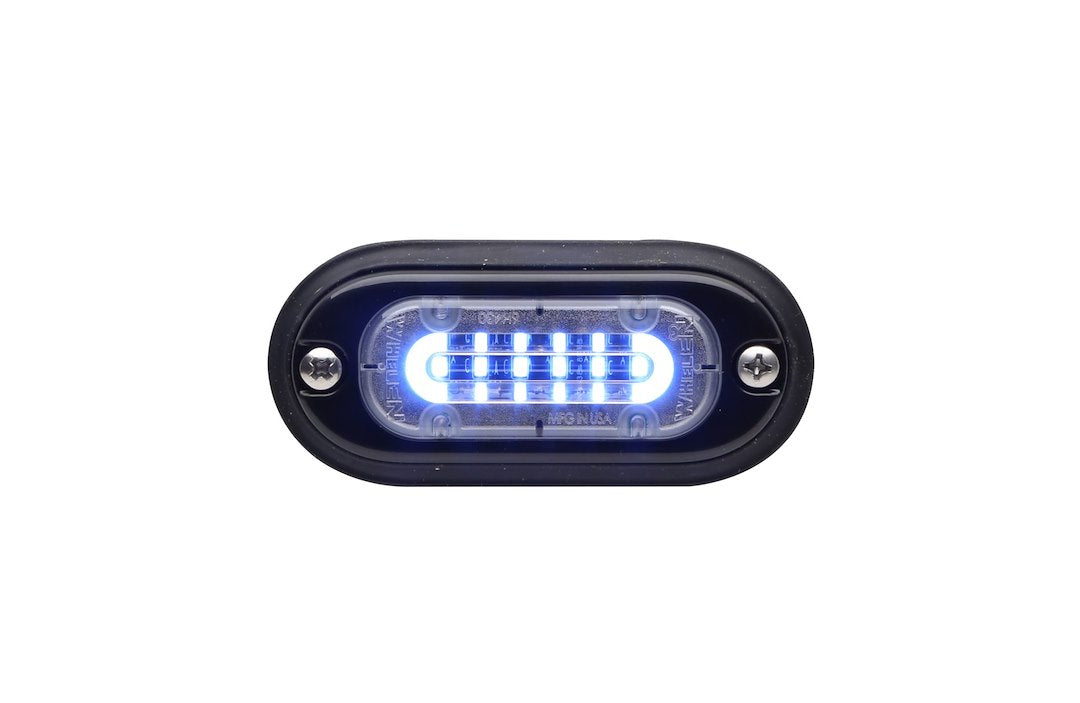 Whelen Linear Super-LED ® Optics Strobe Light Kit Tlmib - Blue Mini Ion T-Series Lighthead