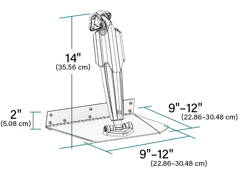 Lenco Confidence Offshore Boat Trim Tab 15184-107 - 12 12 Standard Kit Wit