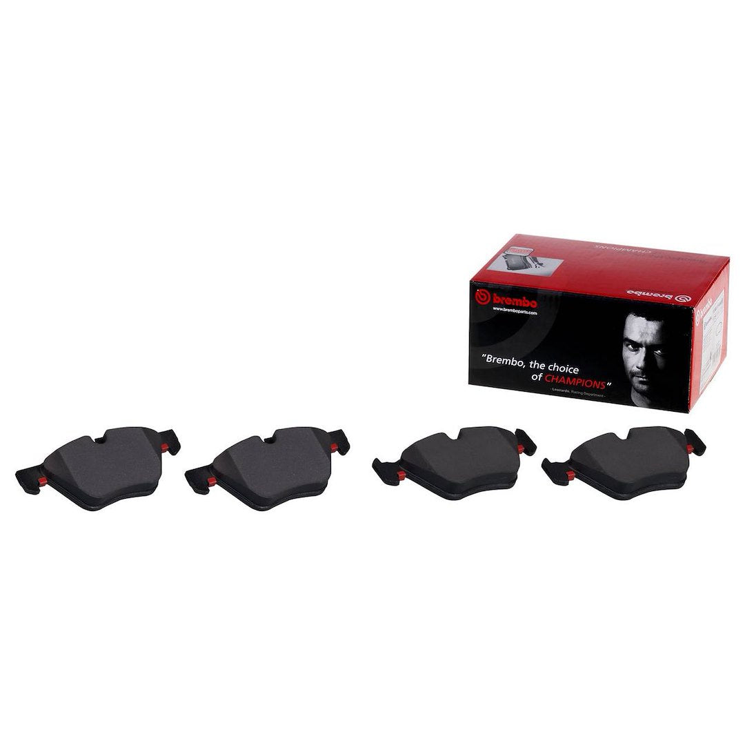 Brembo Premium Low-Met OE Equivalent Pad Brake Pad P06040N - Disc Set