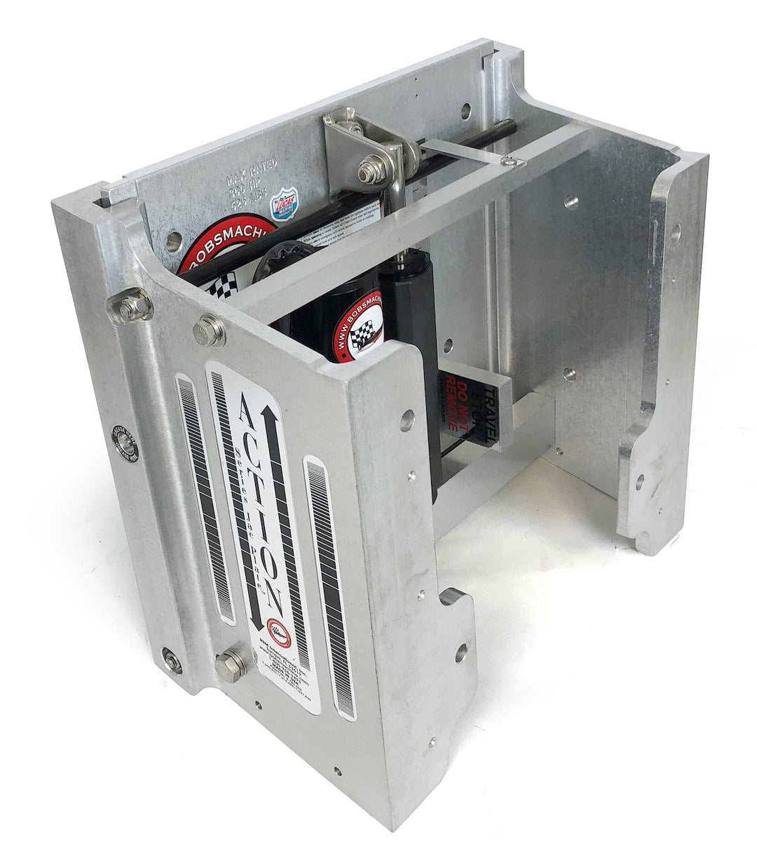Bobs Machine Made In USA Outboard Motor Jack Plate 100-108001-Nopc-Nospn-NG - Action Series