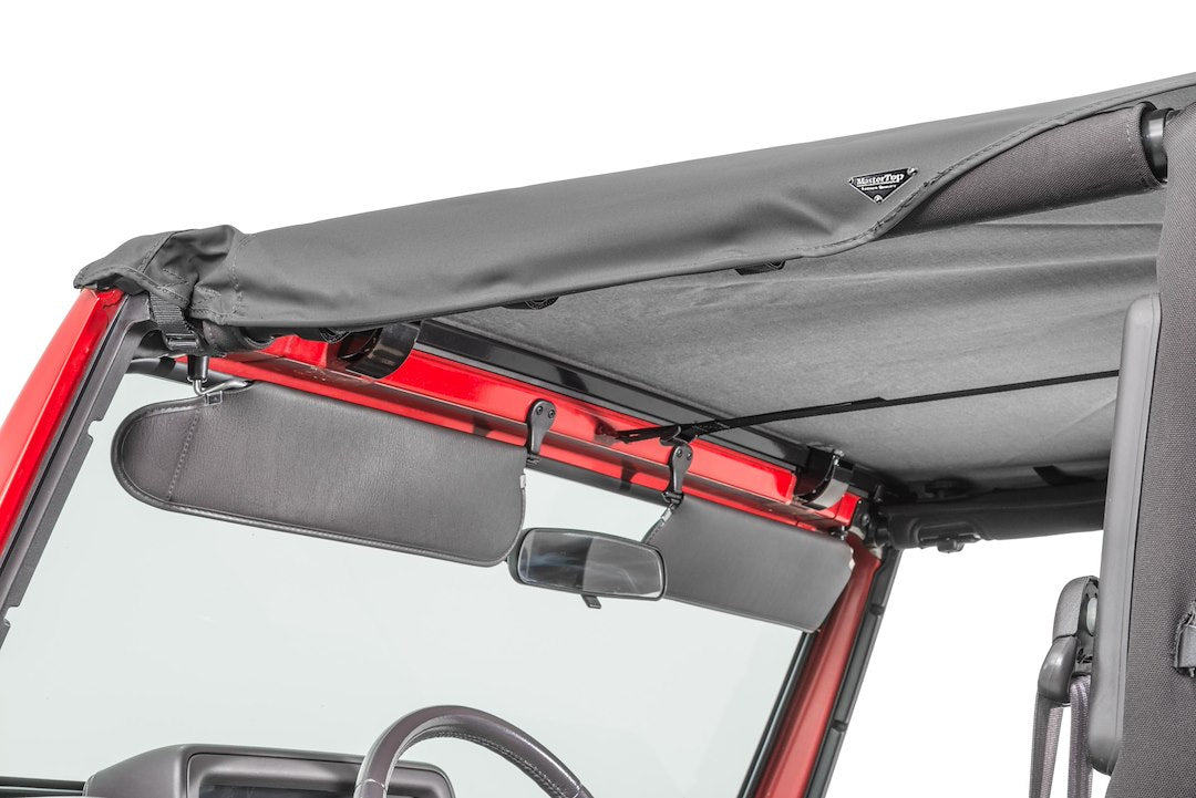 Mastertop Easy To Install Bikini Top 14300224 - Bimpl 97-06 TJ Mstwl