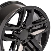 OE Wheels With Center Cap CV34B-18085-6550-26B - 18 Replica CV34B Fits Chevro