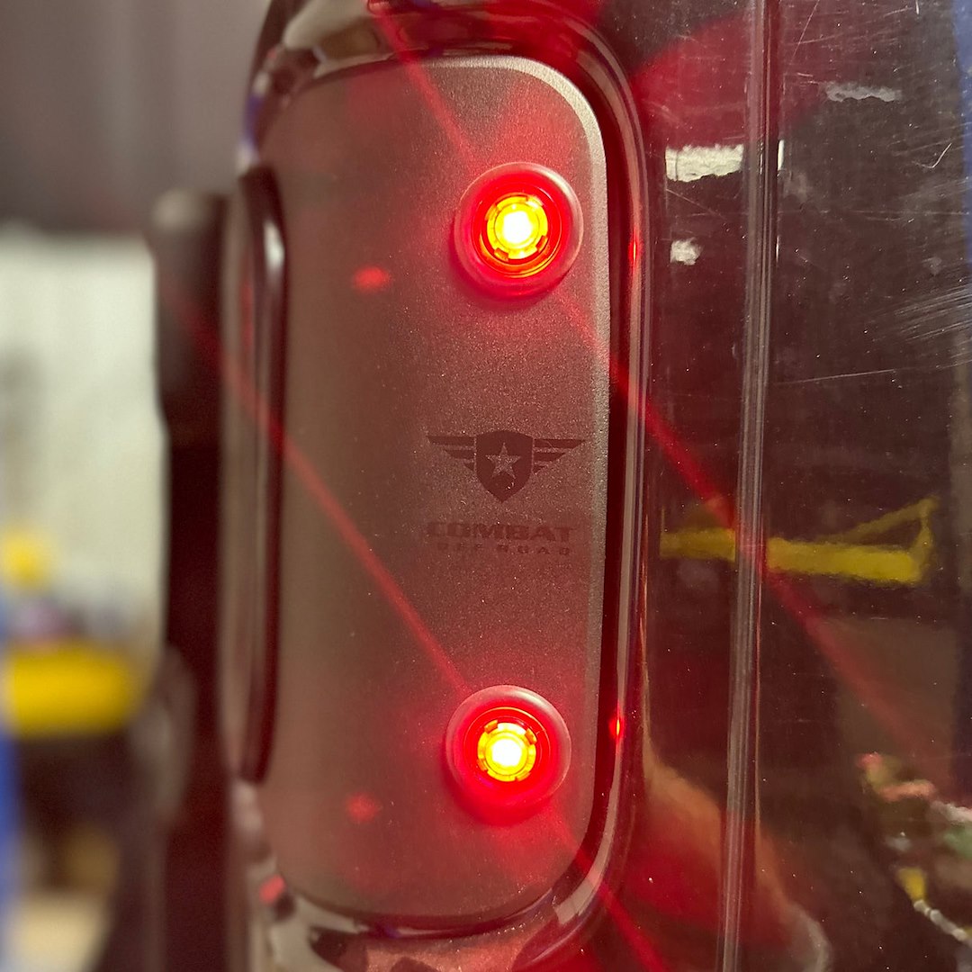 Combat Offrd Limited Lifetime Warranty Tail Light Assembly 25-1050 - Jeep JL JLU Gunner Led LI