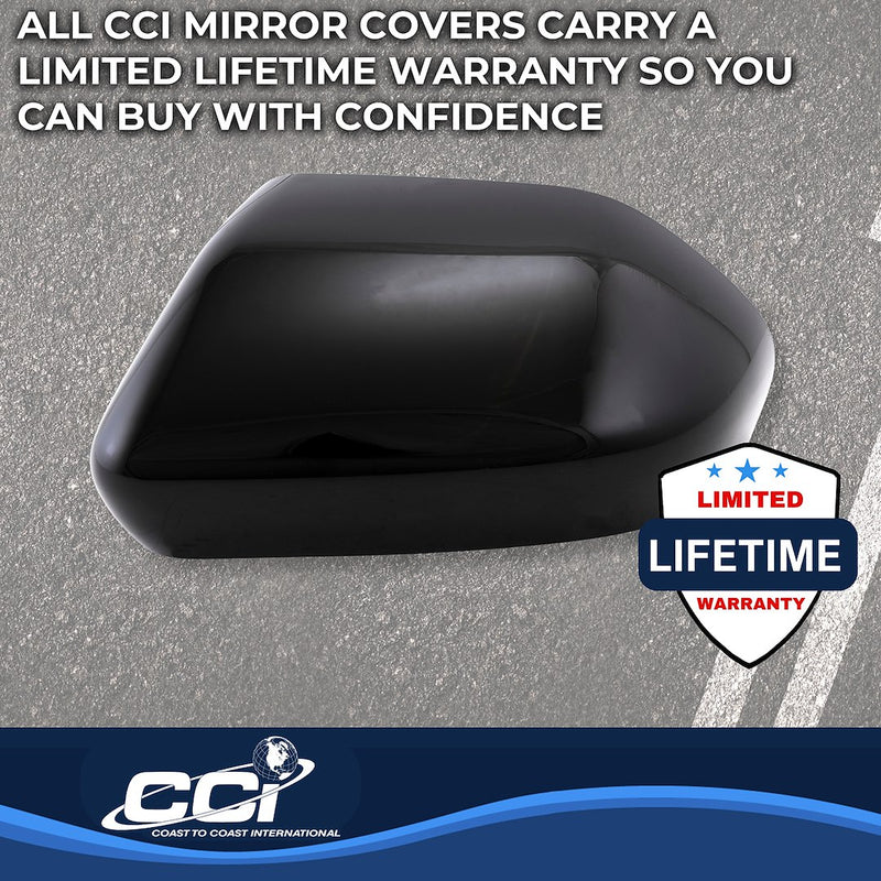 Coast2Coast Limited Lifetime Warranty Exterior Mirror Cover MC67562Black - Black MC 25-26 Explorer TS GL MC67562BLK