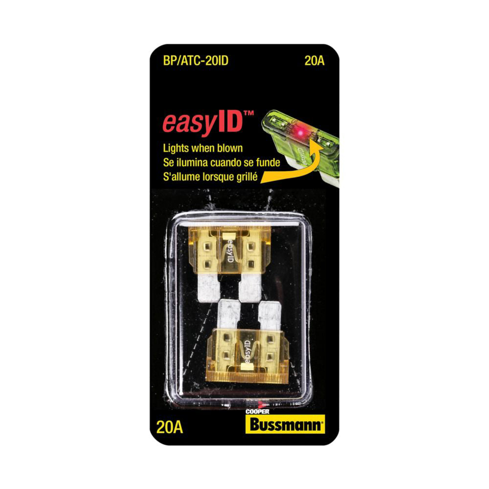 Bussmann Designed For Easy Retail Selling Fuse BP/ATC-20ID - 2PK BP ATC20 ID